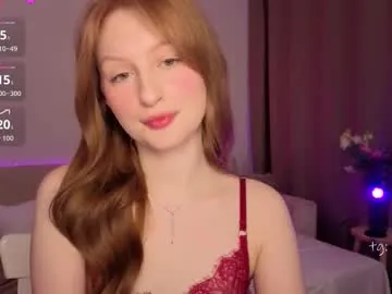 betty_twilight — GOAL: Sexy Finger Sucking [58 tokens remaining] im Back!! :3 put a sticket where you would kiss me 31tk!  #18 #shy #redhead #skinny #teen