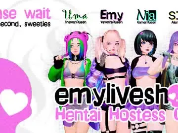 Chaturbate emyliveshow is Freechat emyliveshow — Use my patterns! 111,222,333 Uma's 3D Hentai Live Show #anime #hentai #cosplay #skinny #teen