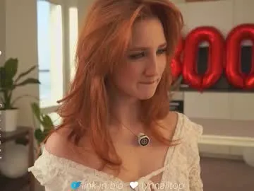 lynnalltop — My name is Natasha! I'm a #new and #young Model on CB #18 #redhead #shy Goal:  tease my tummy and pour cum on my belly [840 tokens remaining]