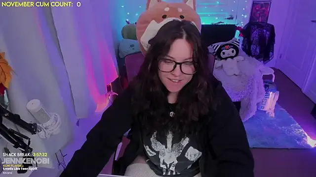 StripChat JennKenobi is Freechat JennKenobi —  Never Stop Nutting November