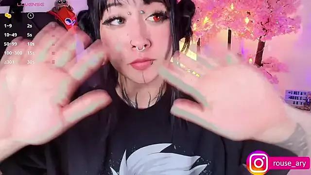 Aryrouse from StripChat is Freechat